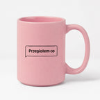 Kubek z nadrukiem - MEM -  "Przegiołem co"