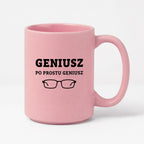 Kubek z nadrukiem - "GENIUSZ po prostu geniusz"