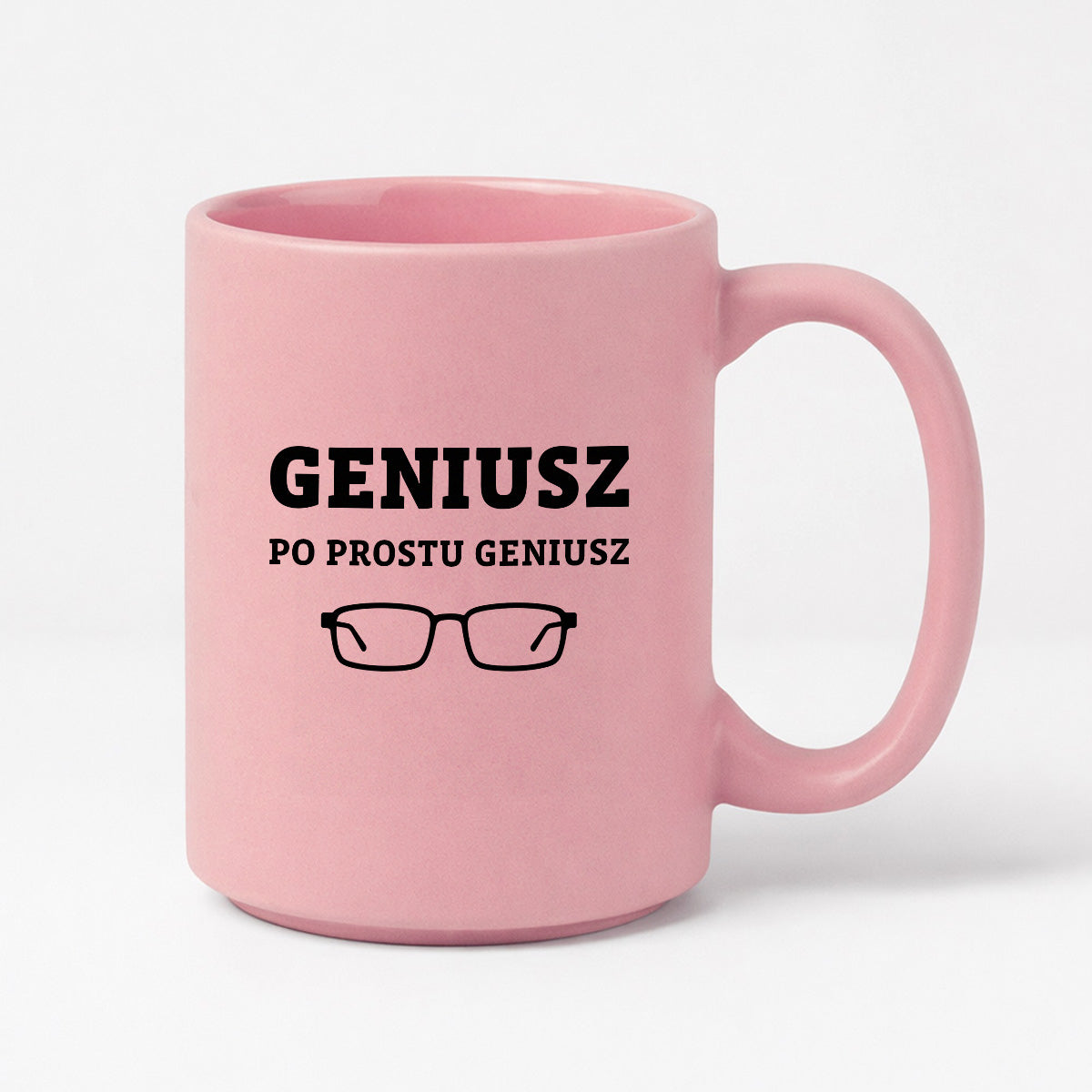 Kubek z nadrukiem - "GENIUSZ po prostu geniusz"