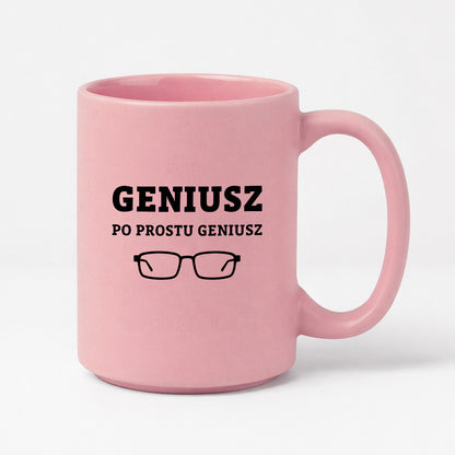Kubek z nadrukiem - "GENIUSZ po prostu geniusz"