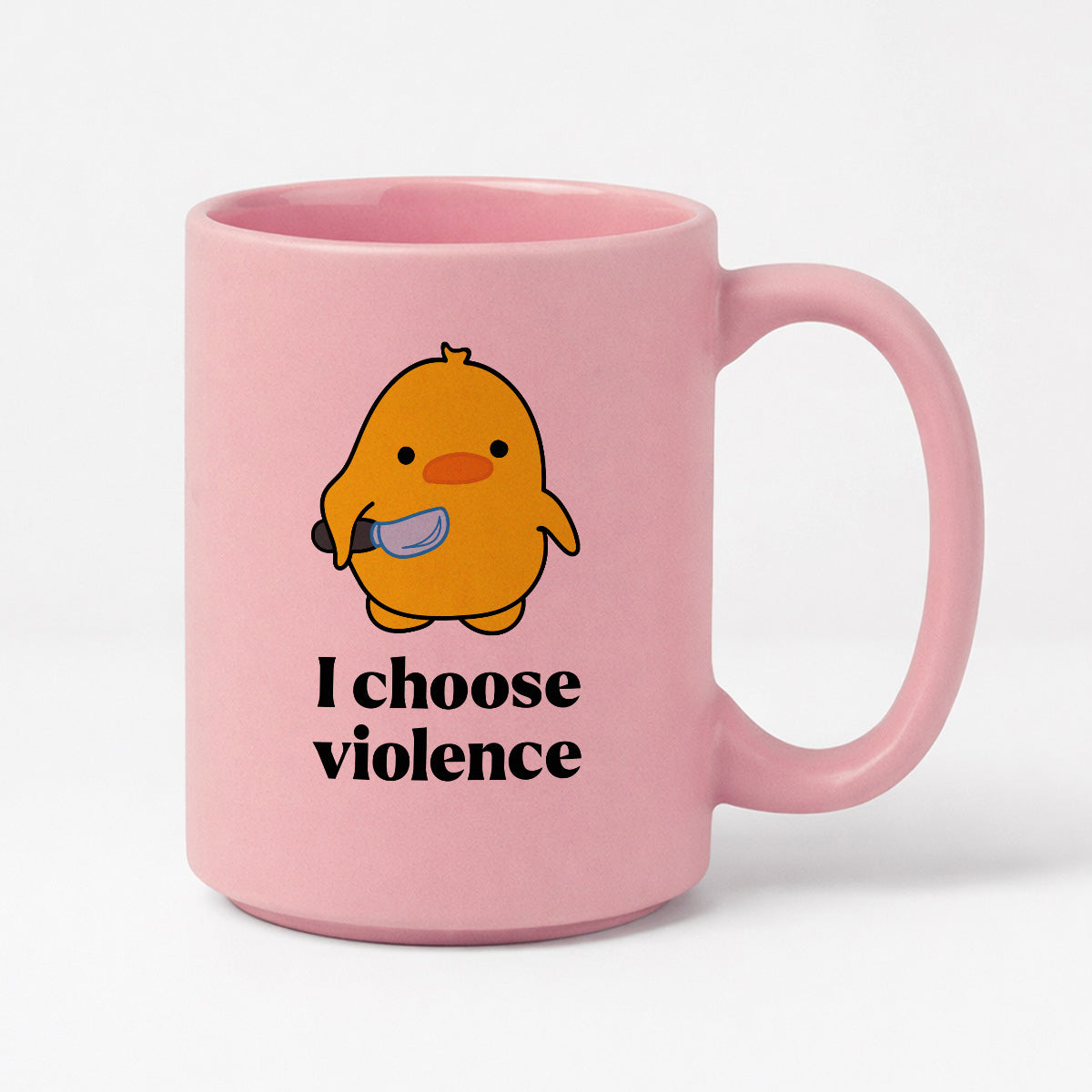 Kubek z nadrukiem - I choose violence
