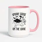 Kubek z nadrukiem "Spookie goose on the loose"