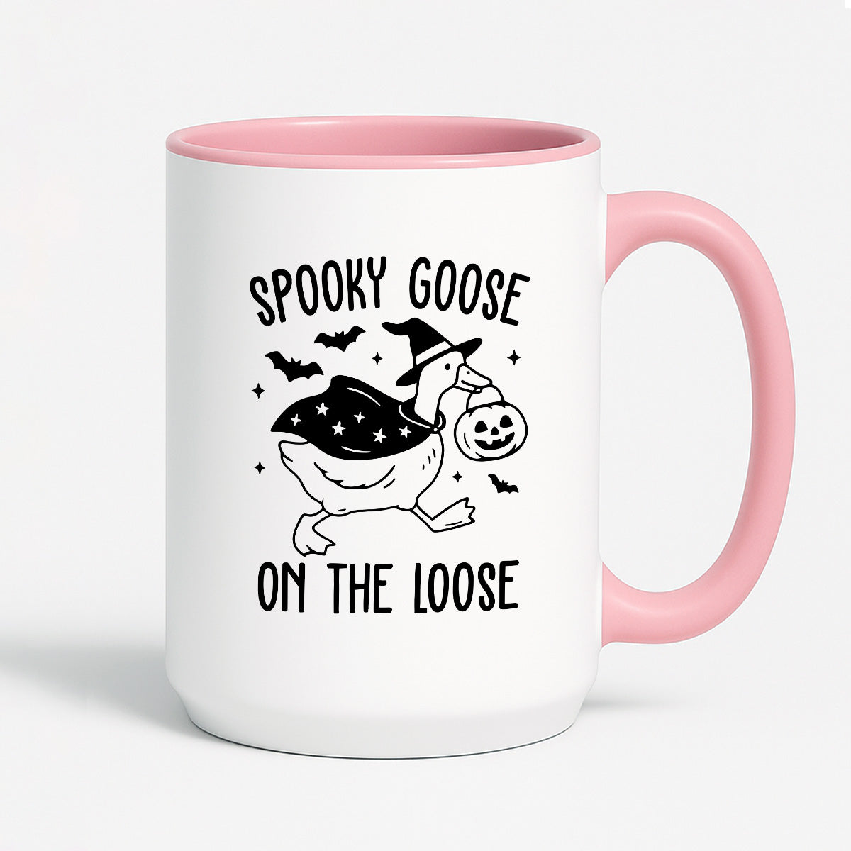 Kubek z nadrukiem "Spookie goose on the loose" HALLOWEEN 🎃