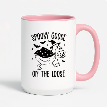 Kubek z nadrukiem "Spookie goose on the loose" HALLOWEEN 🎃