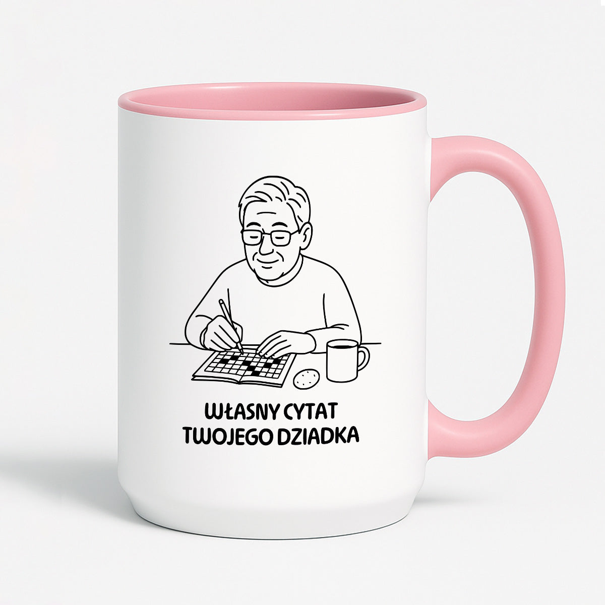 Kubek dla Babci / Dziadka - "Własny cytat"