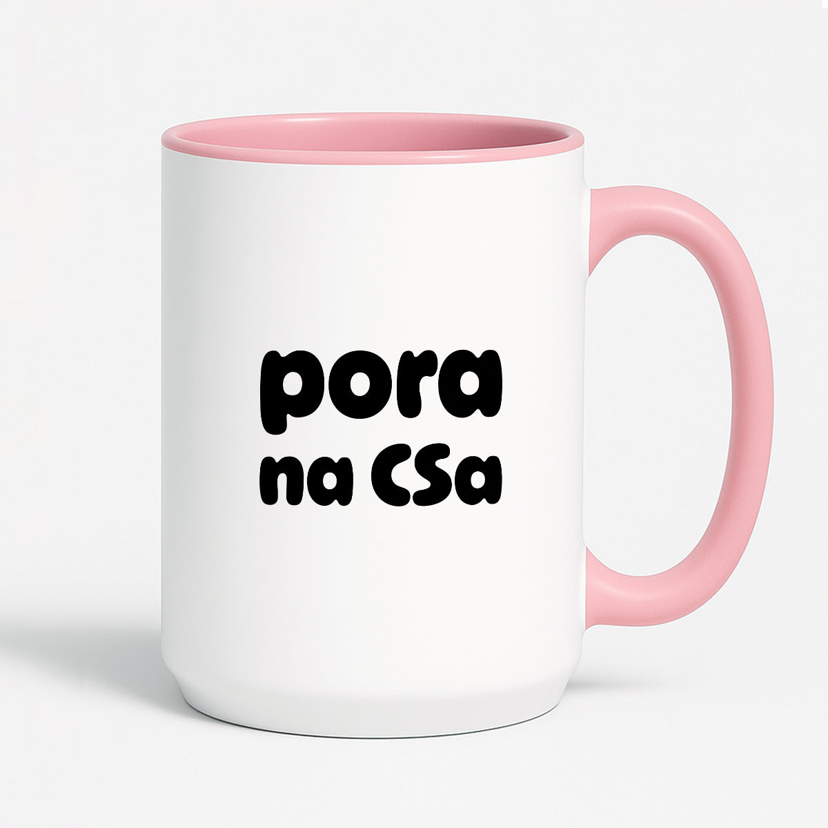 Kubek z nadrukiem "pora na CSa"