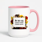 Kubek z nadrukiem "Bo kto się chamem urodził, chamem umrze!" NOWE 1670