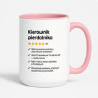 Kubek z nadrukiem "Kierownik pierdolnika"