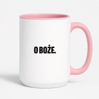Kubek z nadrukiem - "O Boże."