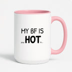 Kubek z nadrukiem - "MY BF IS psycHOTic..."