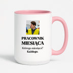 Kubek z nadrukiem - "Pracownik miesiąca ze zdjęciem"
