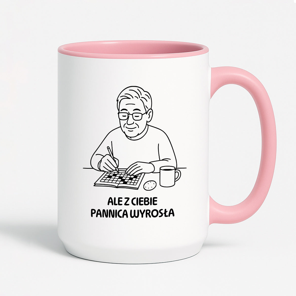 Kubek dla Babci / Dziadka - "Ale z Ciebie pannica wyrosła"
