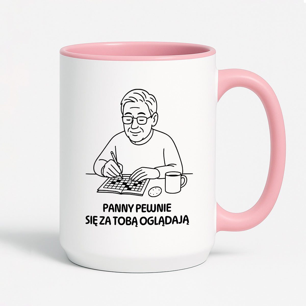 Kubek dla Babci / Dziadka - "Panny pewnie się za Tobą oglądają"