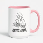 Kubek dla Babci / Dziadka - "Kawalerzy pewnie się za Tobą oglądają"