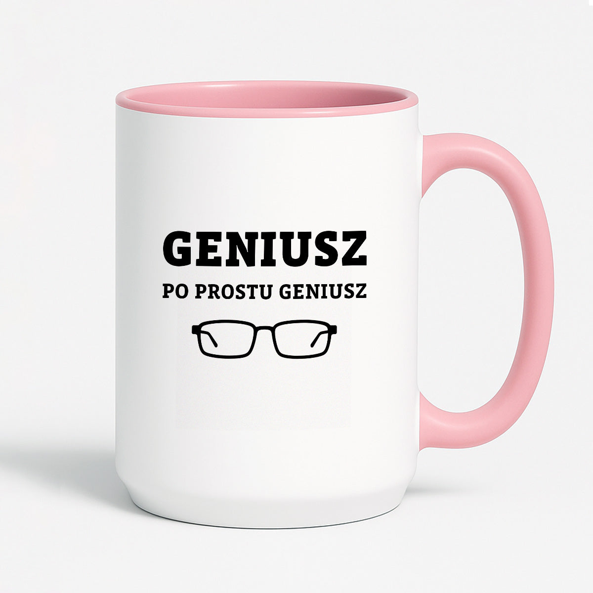 Kubek z nadrukiem - "GENIUSZ po prostu geniusz"