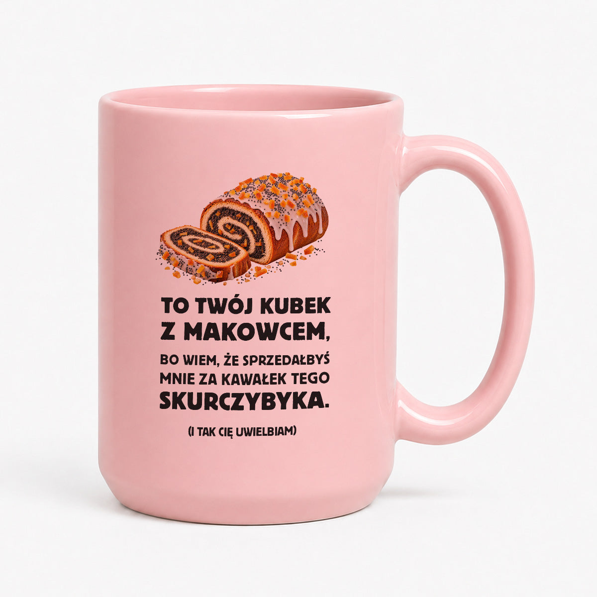 Kubek z nadrukiem "Kubek z makowcem"