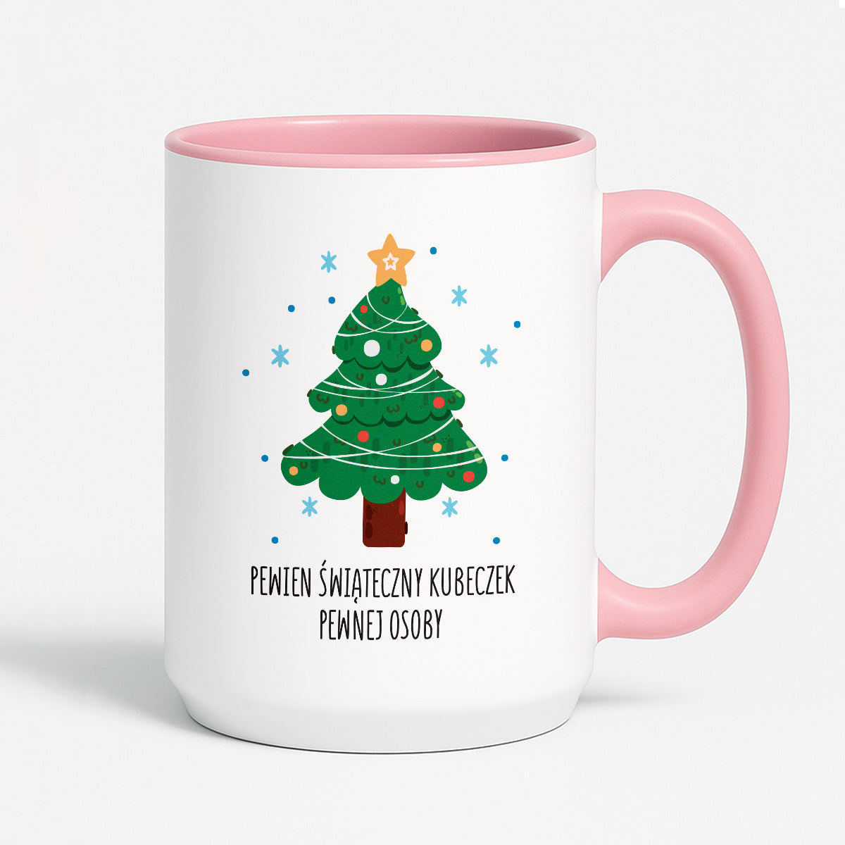 Kubek świąteczny - "Pewien świąteczny kubeczek pewnej osoby"