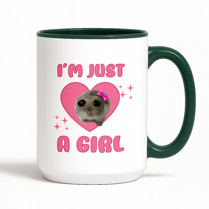 Kubek z nadrukiem "I'm just a girl"