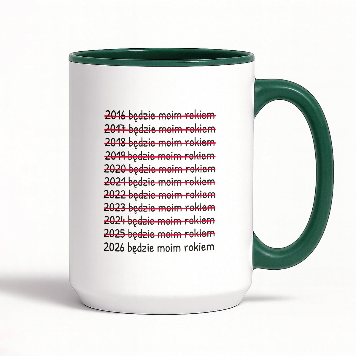 Kubek z nadrukiem - "2026 będzie moim rokiem"