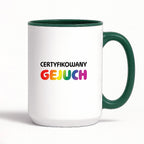 Kubek z nadrukiem - "Certyfikowany gejuch"