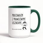 Kubek z nadrukiem na ODEJŚCIE Z PRACY - "Pracowałem z prawdziwymi legendami"