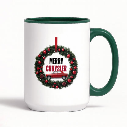 Kubek świąteczny mem "Merry Chrysler"