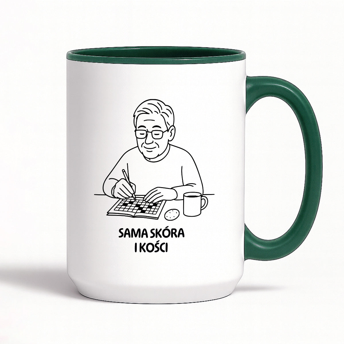 Kubek dla Babci / Dziadka - "Sama skóra i kości"