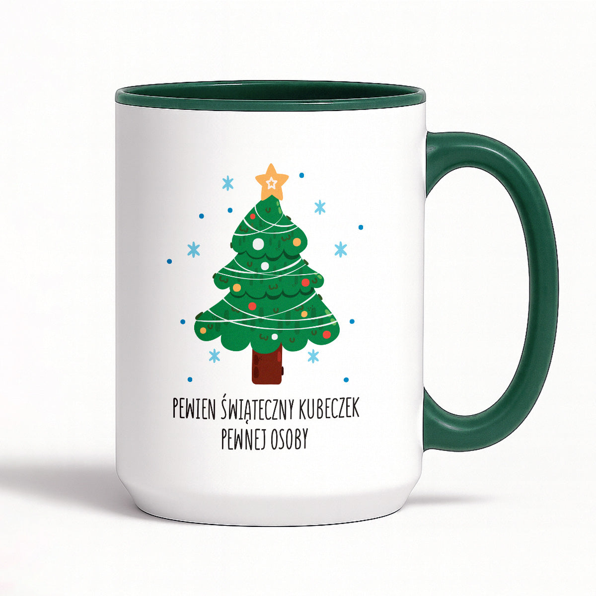 Kubek świąteczny - "Pewien świąteczny kubeczek pewnej osoby"