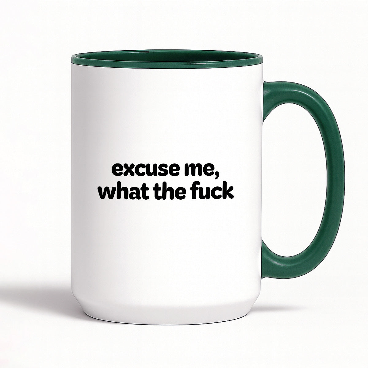 Kubek z nadrukiem - "excuse me, what the fuck"