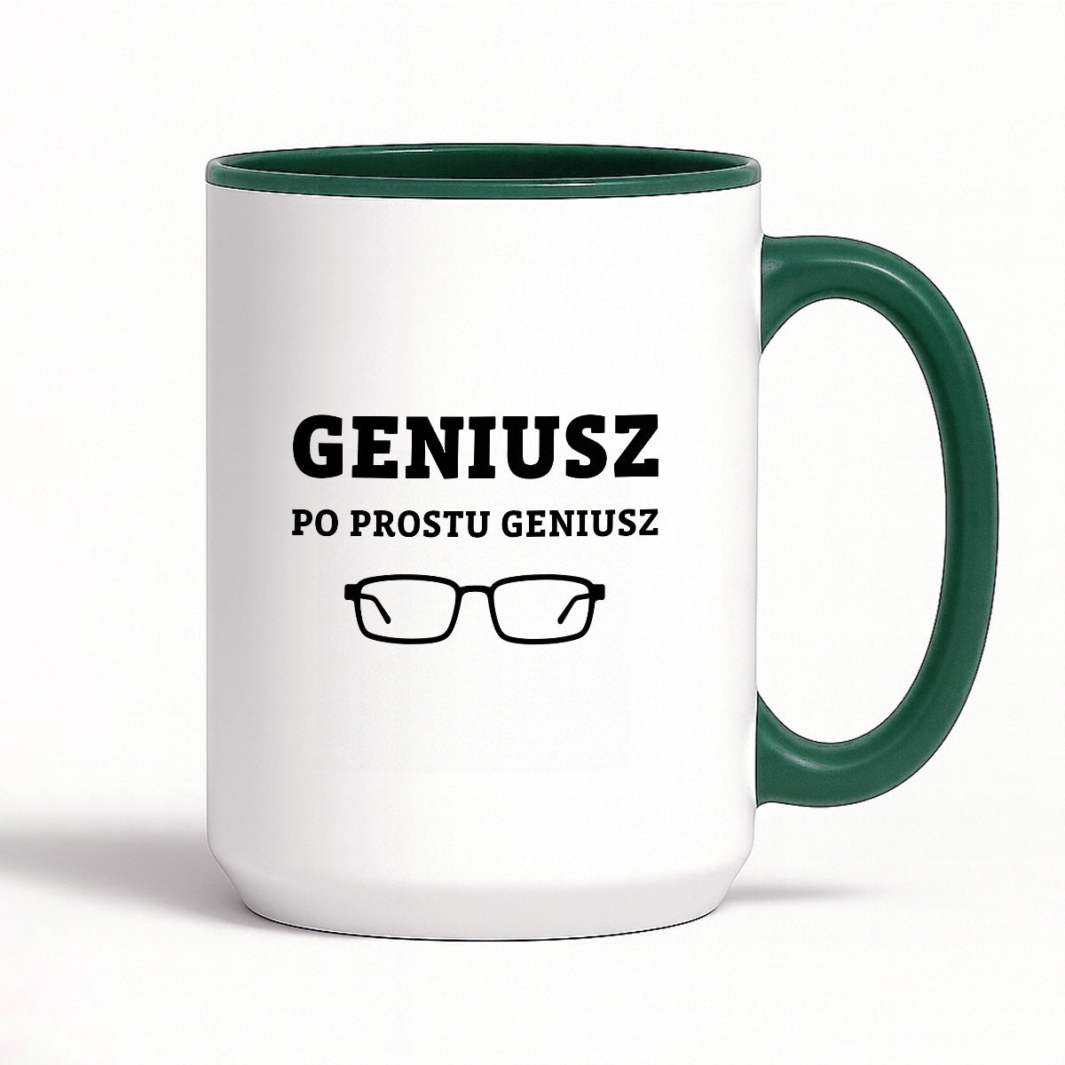 Kubek z nadrukiem - "GENIUSZ po prostu geniusz"