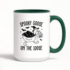 Kubek z nadrukiem "Spookie goose on the loose"
