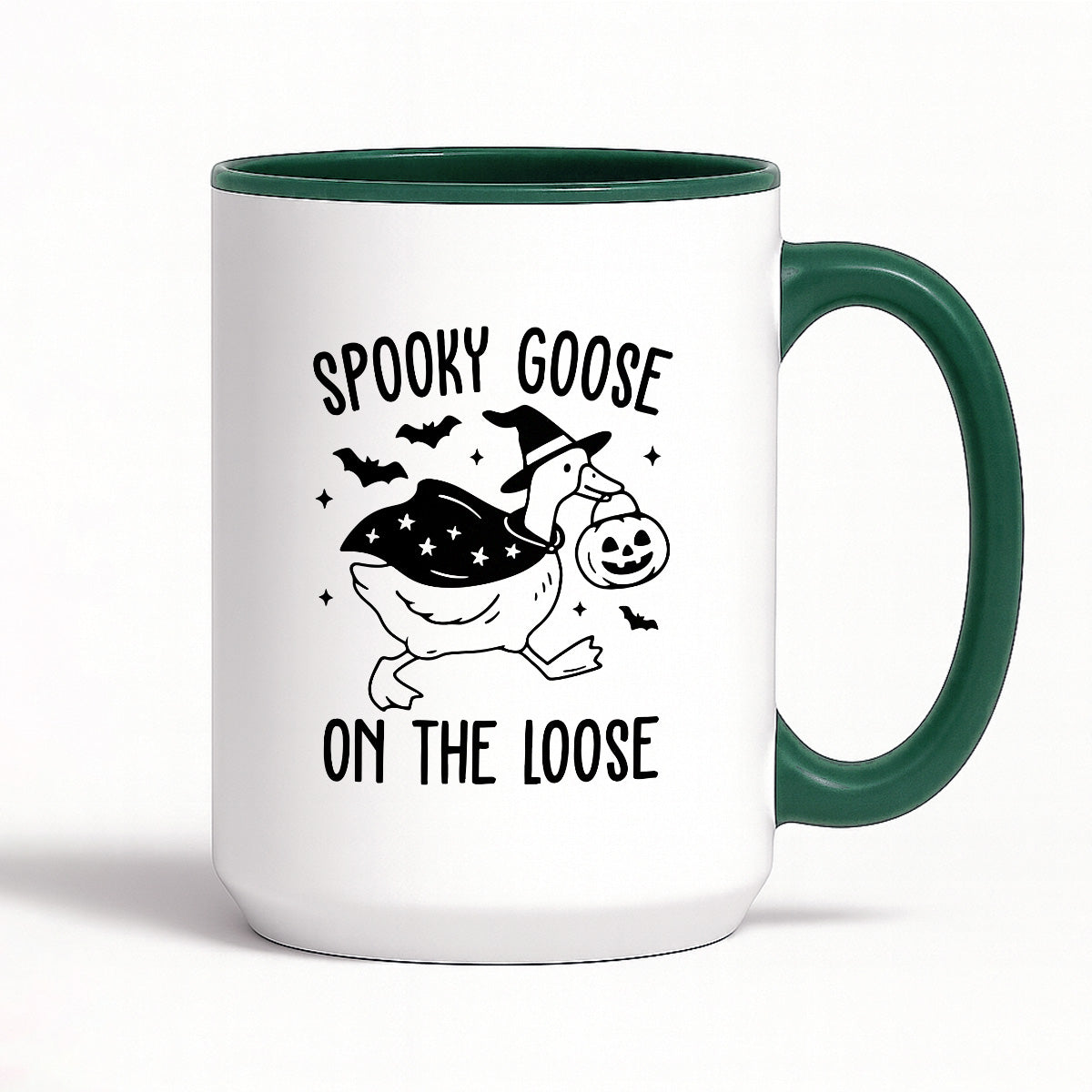 Kubek z nadrukiem "Spookie goose on the loose"