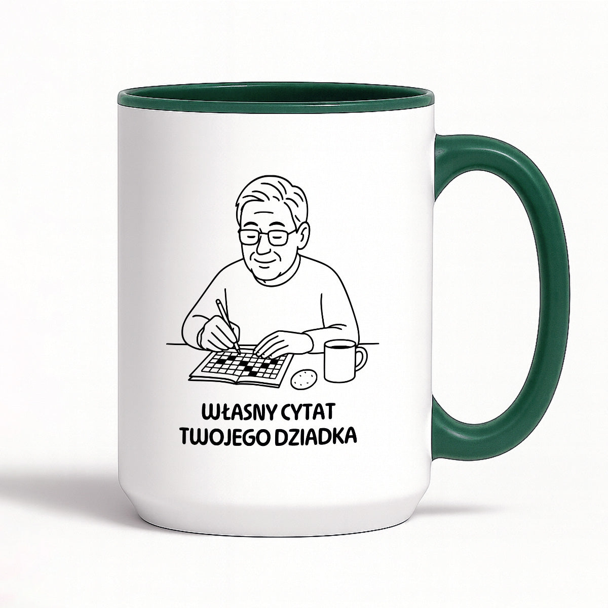 Kubek dla Babci / Dziadka - "Własny cytat"