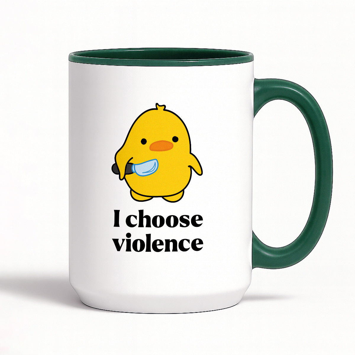 Kubek z nadrukiem - I choose violence