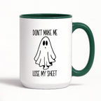 Kubek z nadrukiem "Don't make me loose my sheet"