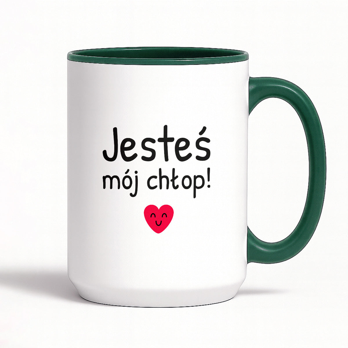 Kubek z nadrukiem - "Jesteś mój chłop!"