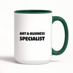 Kubek z nadrukiem - "Art & Business Specialist"