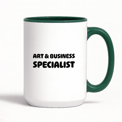 Kubek z nadrukiem - "Art & Business Specialist"