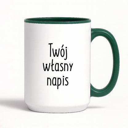 Kubek spersonalizowany z własnym napisem II