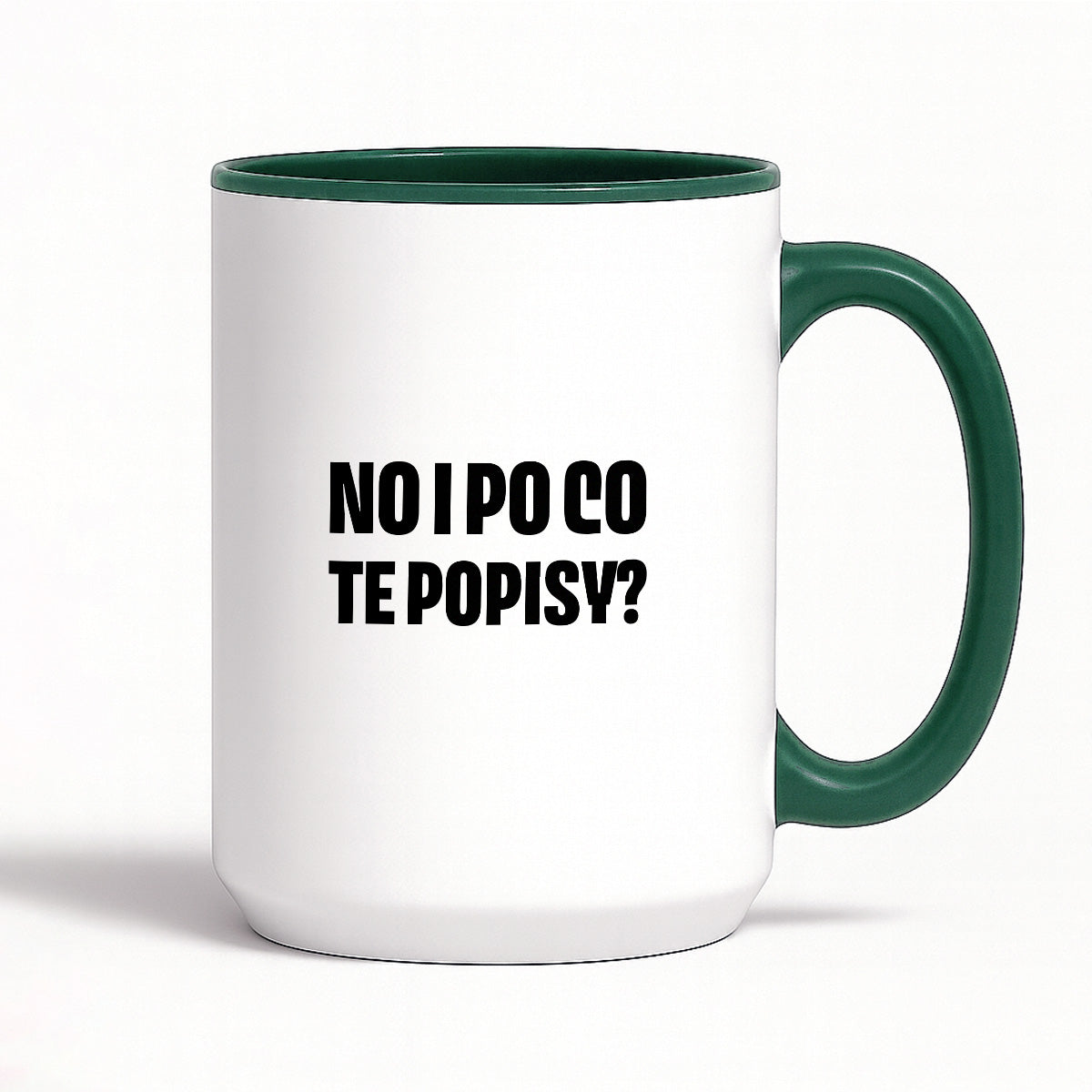 Kubek z nadrukiem - "No i po co te popisy?"