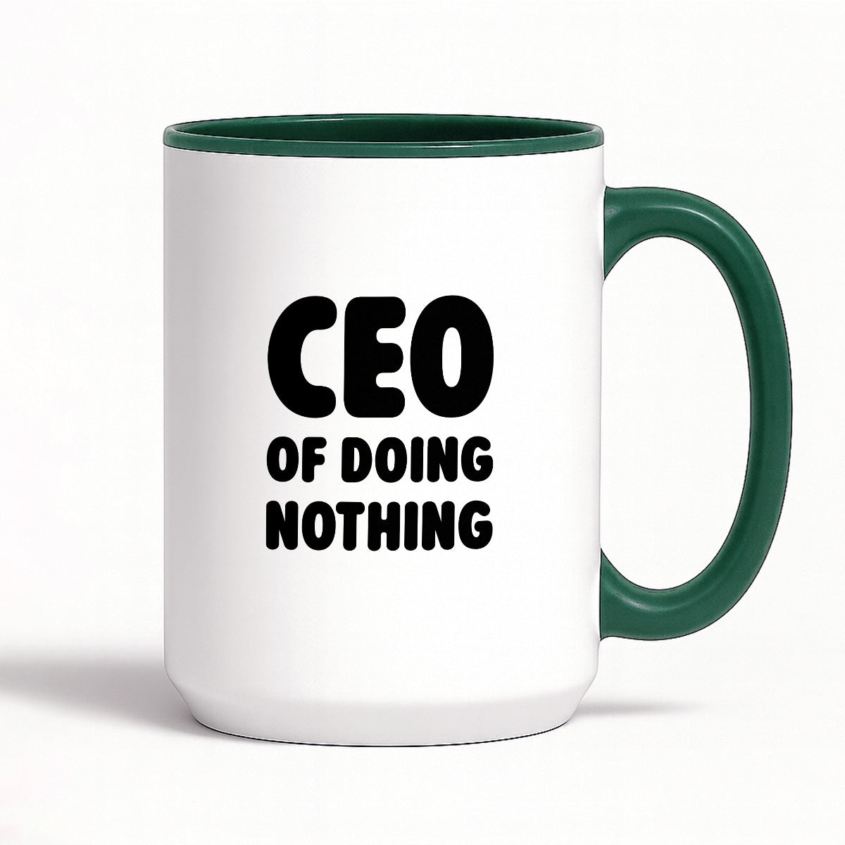 Kubek z nadrukiem - "CEO of doing nothing"