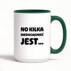 Kubek z nadrukiem - "No kilka niedociągnięć jest..."