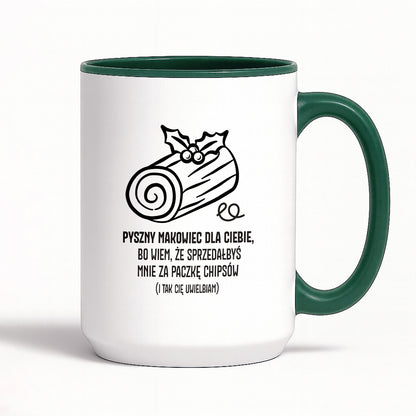 Kubek świąteczny - "MAKOWIEC" II