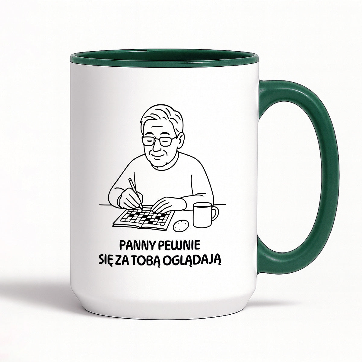 Kubek dla Babci / Dziadka - "Panny pewnie się za Tobą oglądają"