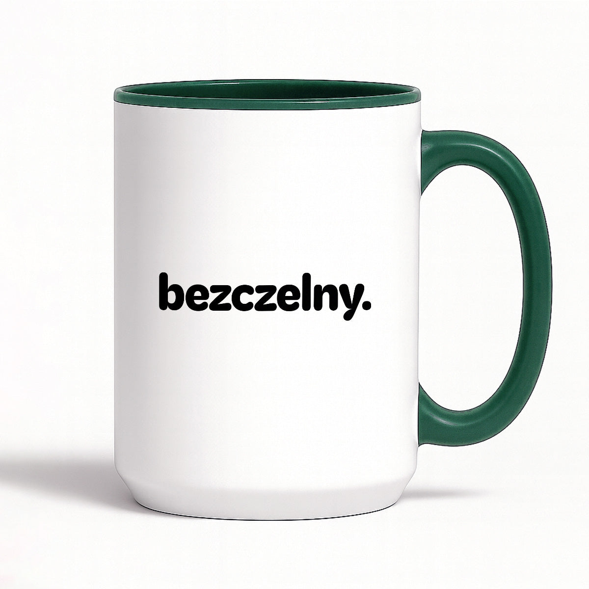 Kubek z nadrukiem - "bezczelny."