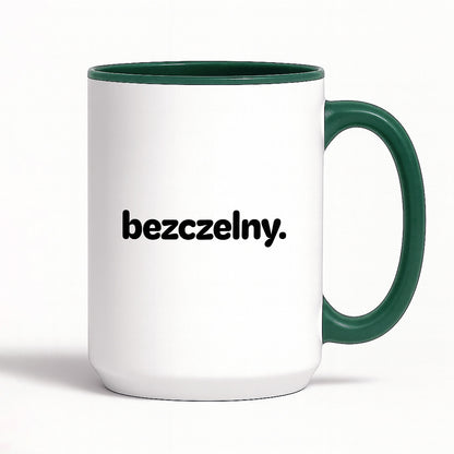 Kubek z nadrukiem - "bezczelny."