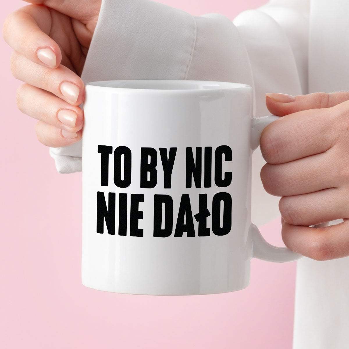Kubek z nadrukiem "To by nic nie dało" cytat M. Pudzianowski