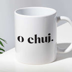 Kubek z nadrukiem "o chuj."