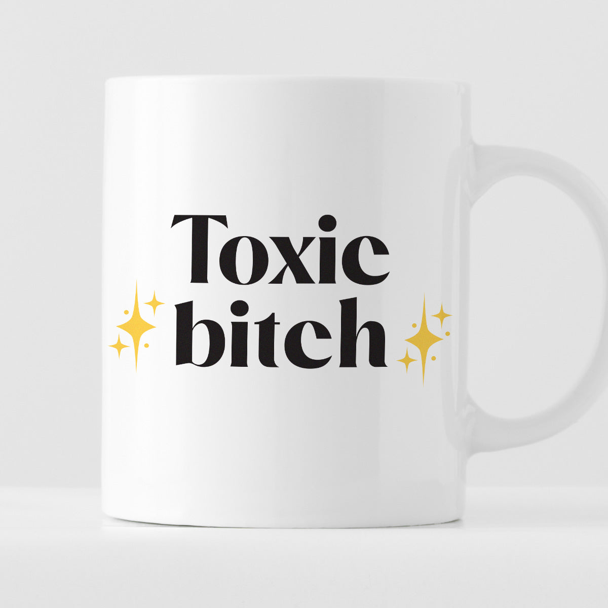 Kubek z nadrukiem "Toxic bitch"