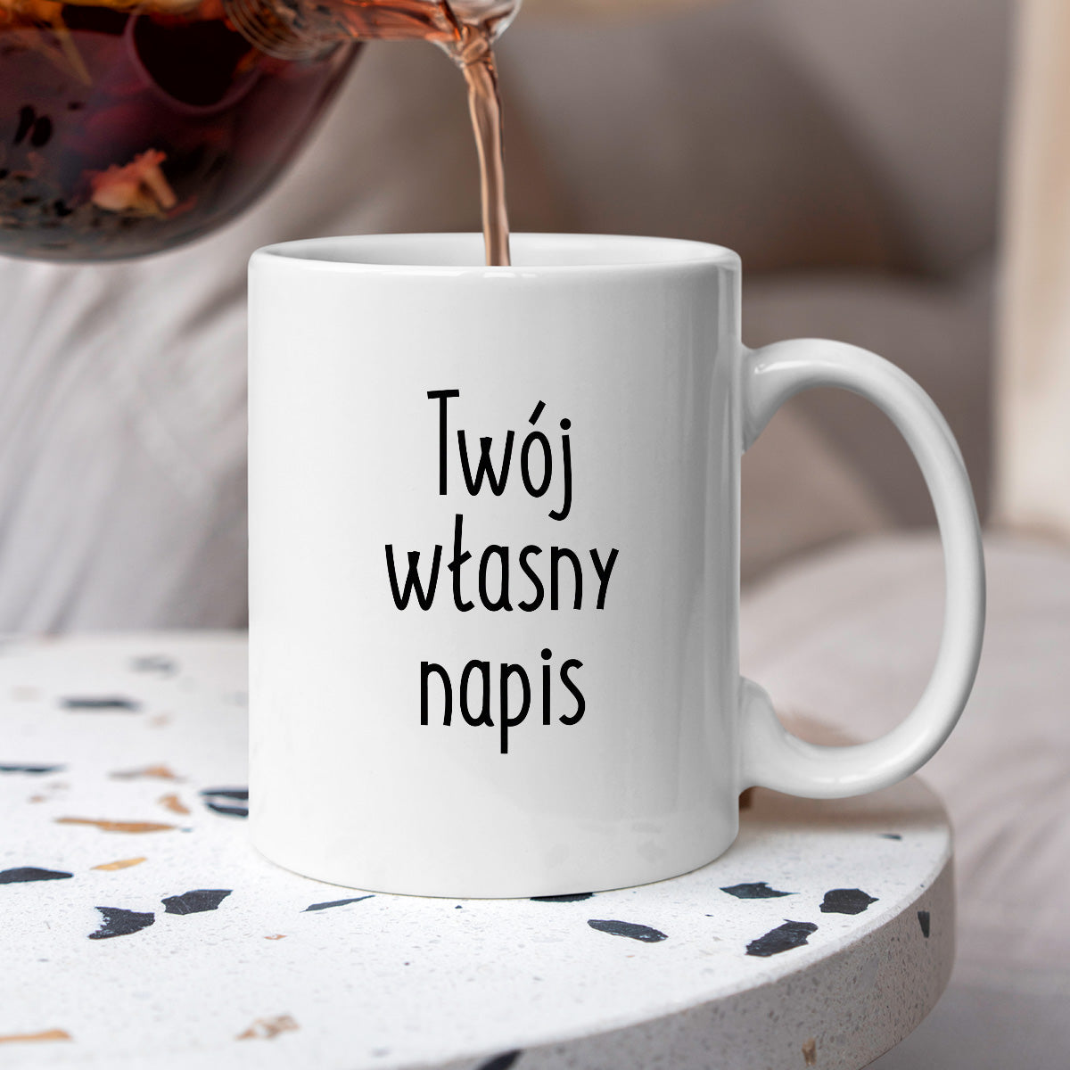 Kubek spersonalizowany z własnym napisem II